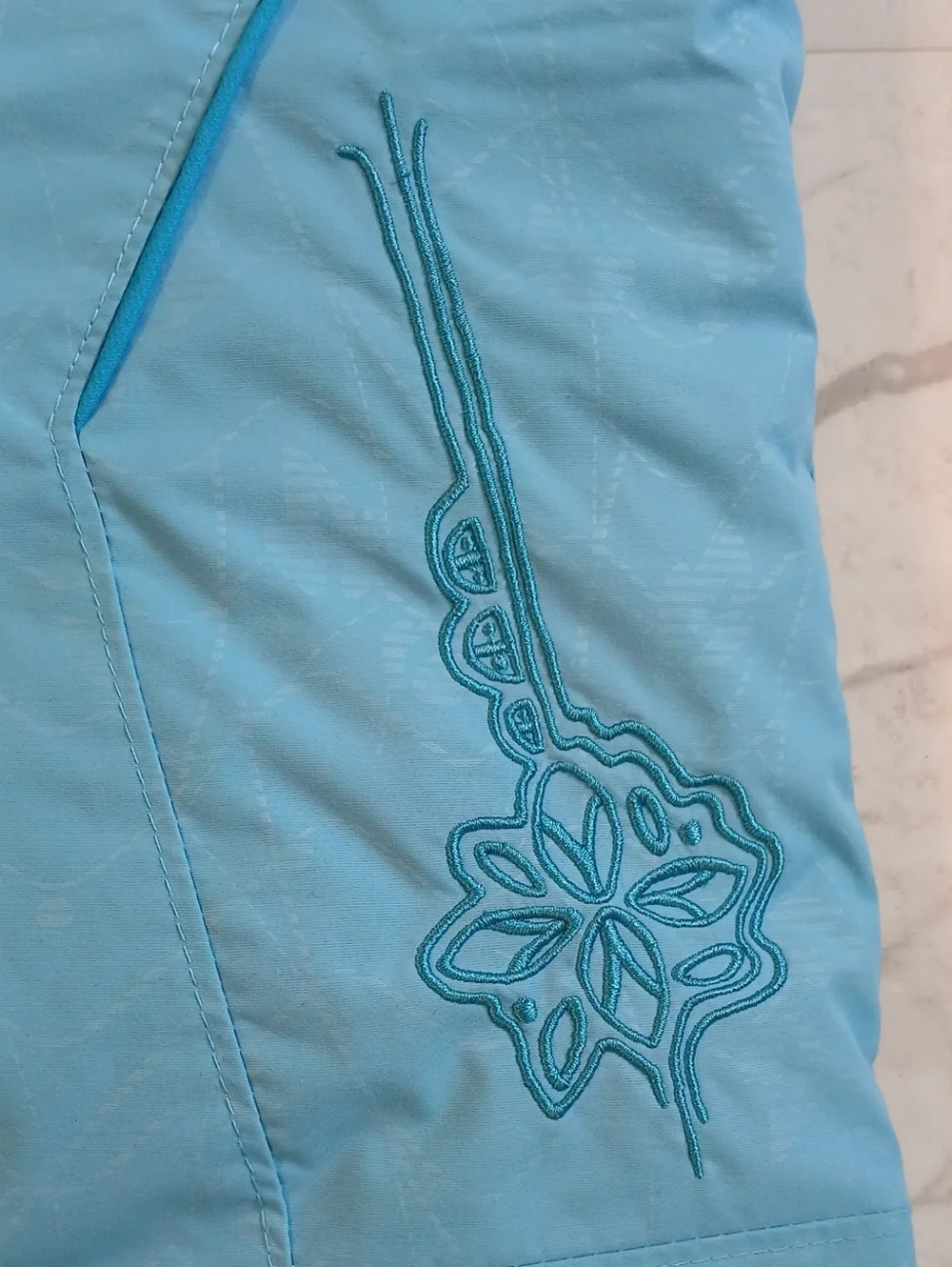 Columbia OmniShield 10/12 Youth Girl's Teal Ski Jacket